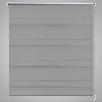 Roleta Zebra 100 x 175 cm Szara
