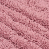 Zimowa Kołdra Różowy 140 x 220 cm Mikrofibra i Fleece Teddy