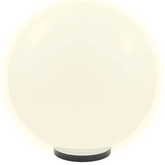 Lampy ogrodowe LED, 2 szt., kuliste, 50 cm, PMMA