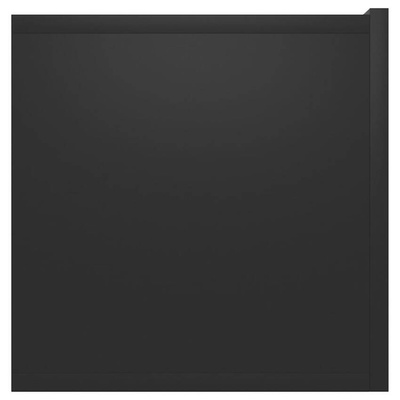vidaXL Szafka wisząca pod TV, czarna, 60x30x30 cm