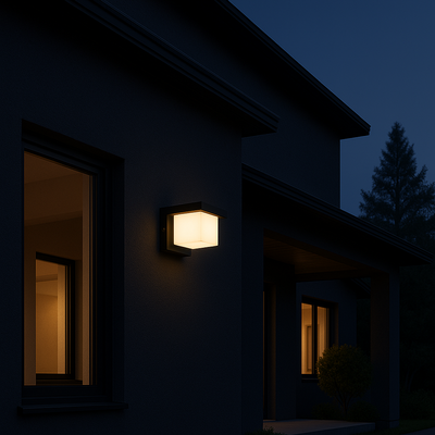 Kinkiet zewnętrzny Abigali Frizer3 IP65 E27 nowoczesny czarny