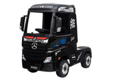 Auto Mercedes Actros Czarny Lakierowany Ciężarówka Dla Dzieci Pilot LED MP4
