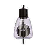 MOLDO lampa kinkiet 1x40W E27 klosz bezbarwny 21-35110