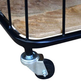 vidaXL Szafka pod TV, drewno mango, 100x40x45 cm
