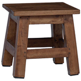 Halka Naturalny 26 x 26 x 26 cm Drewno mahoniowe