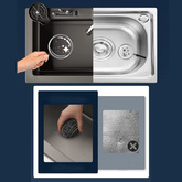 Zlewozmywak stalowy Mango Premium