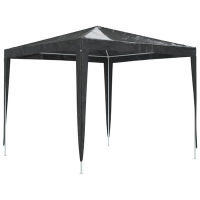 Namiot imprezowy, 2,5x2,5 m, antracytowy, 90 g/m?