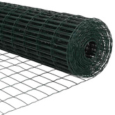 Ogrodzenie Euro 1,2 x 25 m Żelazo pokryte PVC zielony