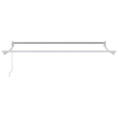 Ręczna markiza chowana Biały 3,5 x 2 m Aluminium