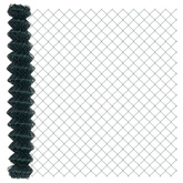 Ogrodzenie łańcuchowe 25 x 1,6 m Stal zielony