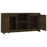 Szafka pod TV, przydymiony dąb, 102x37,5x52,5 cm vidaXL
