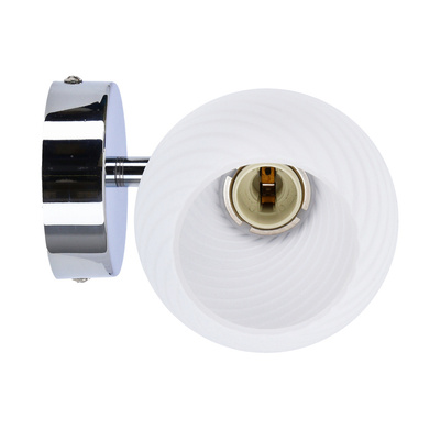 Lampa ścienna kinkiet 1X40W E14 chrom TURNO 91-94189