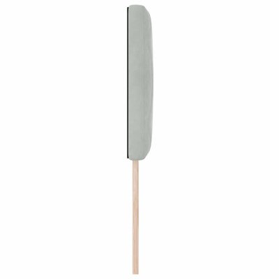 Zagłówek Jasnoszary 80 cm Aksamit