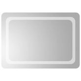 Lustro łazienkowe z LED, 70x50 cm vidaXL