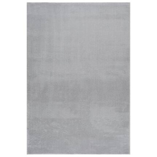 vidaXL Dywan z krótkim włosiem i możliwością prania, 160x230 cm, szary