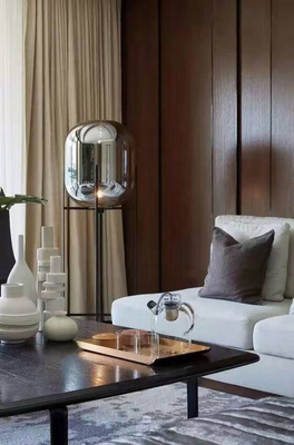 LAMPA STOJĄCA 160CM DYMIONY KLOSZ