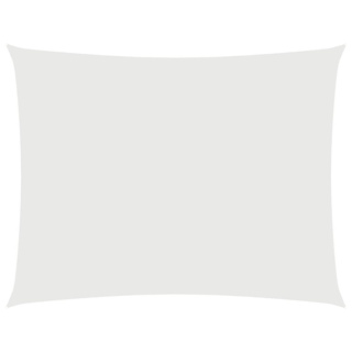 Żagiel ogrodowy, tkanina Oxford, prostokątny, 2x3 m, biały