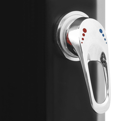 Ogrodowy prysznic solarny z końcówką prysznicową i kranem, 35 L