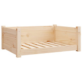 vidaXL Legowisko dla psa, 75,5x55,5x28 cm, lite drewno sosnowe wariant 4