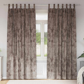 Zasłony z weluru 2 pcs Cappuccino 260 x 140 cm Aksamit