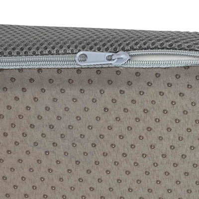 Poduszka na siedzisko Szary 39 x 38 x 8,5 cm Pianka PU