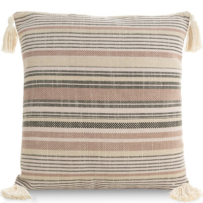 Poszewka Boho pudrowy róż 45x45