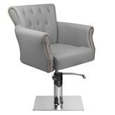 Hair System fotel fryzjerski BER 8541 szary  125411