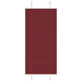 Roleta plisowana Bordowy Czerwony 55x150 cm Szerokość tkaniny