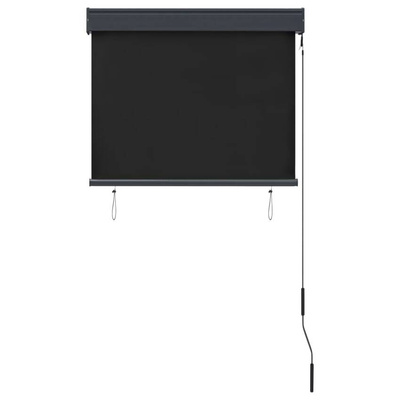 vidaXL Roleta zewnętrzna, 80x250 cm, antracytowa