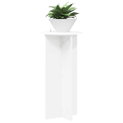 Stojak na rośliny 2 pcs Biały ?40 x 80 cm Drewno inżynieryjne