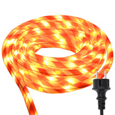 Lina świetlna z 240 diodami LED Ciepła biel 10 m PVC