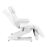 Elektryczny fotel kosmetyczny SILLON CLASSIC 3 silniki z kołyską pedi biały 148292