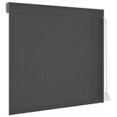 vidaXL Roleta zewnętrzna, aluminiowa, 160 x 150 cm, antracytowa
