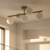 Klasyczna lampa sufitowa z kloszami do salonu K-5857 z serii ARDI