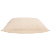 Poduszka 2 pcs Beżowy 60 x 60 cm Włókno Kapok
