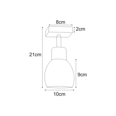 Kinkiet K-4584 z serii MIKA GRAY KAJA