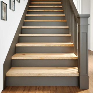 Stopnie schodowe, 20 szt. surowe 90x25x2cm lite drewno dębowe