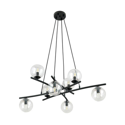 Lampa wisząca ESSA 8 TRANSPARENT