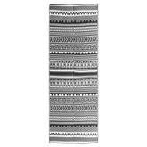 vidaXL Dywan zewnętrzny, czarny, 80 x 250 cm, PP
