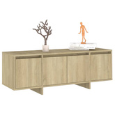 vidaXL Szafka pod TV, dąb sonoma, 120x30x40,5 cm