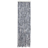 Zasłona przeciwko owadom, srebrna, 56x200 cm, szenil