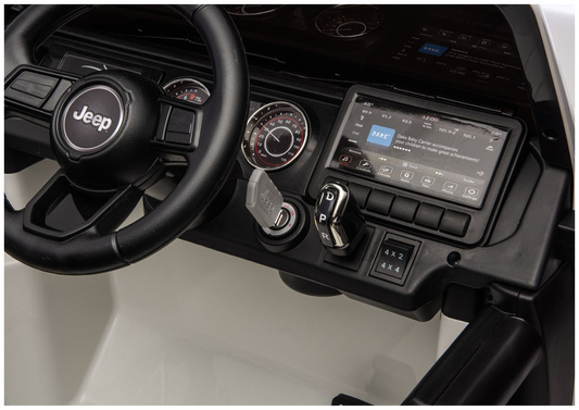 Pojazd Na Akumulator Jeep Rubicon 4x4 DK-JWR556 4x200W 24V Biały
