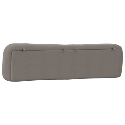Poduszka na wezgłowie, Hvar, kolor taupe, 200 cm, tkanina