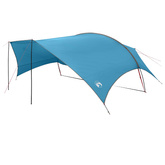 Wodoodporny tarp do campingu niebieski 695 x 580 x 200 cm