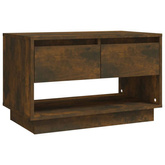 vidaXL Szafka pod TV, przydymiony dąb, 70x41x44 cm