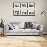 vidaXL Dywan ISTAN z długim runem, połyskujący, kremowy, 80x150 cm