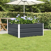 Donica Antracyt 100 x 100 x 45 cm Stal