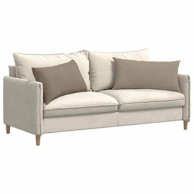 Poduszki na sofę 2 pcs Ciemnoszary 80 x 40 cm tkanina