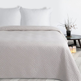 Narzuta Len beżowa 200x220