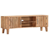 vidaXL Szafka pod TV, 130 x 30 x 45 cm, lite drewno akacjowe
